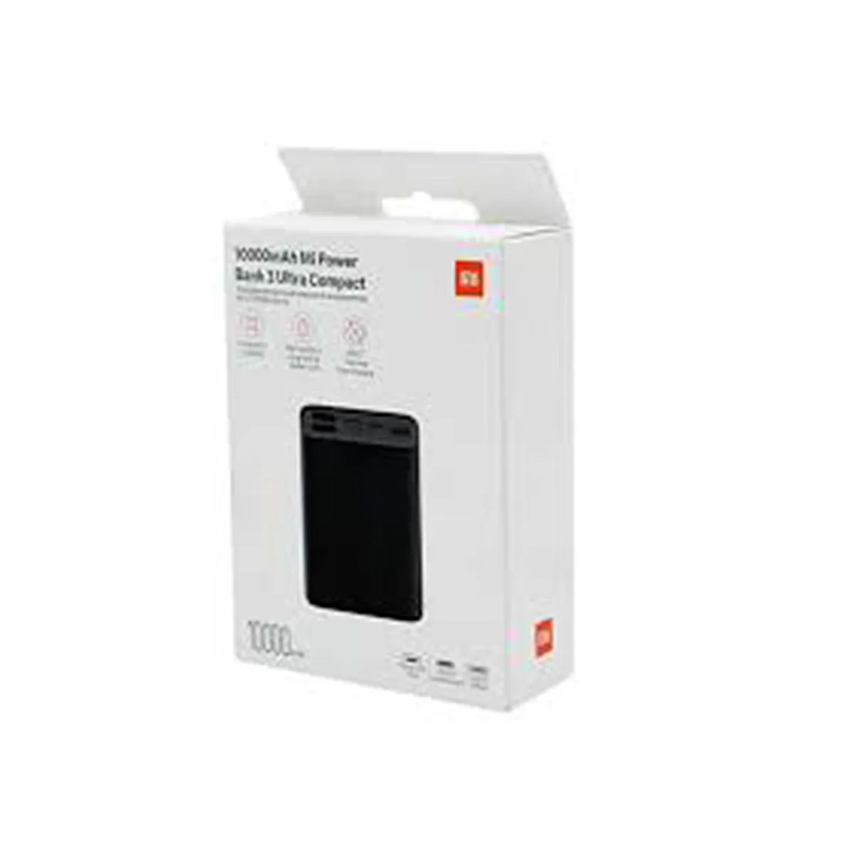 XIAOMI - Power Bank 3 Ultra Compact Xiaomi 10000mah  - Negro
