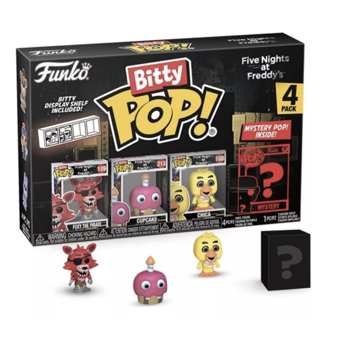 FUNKO - Foxy Pirata Funko Bitty Pop Mini 4pack Five Nights At Freddy