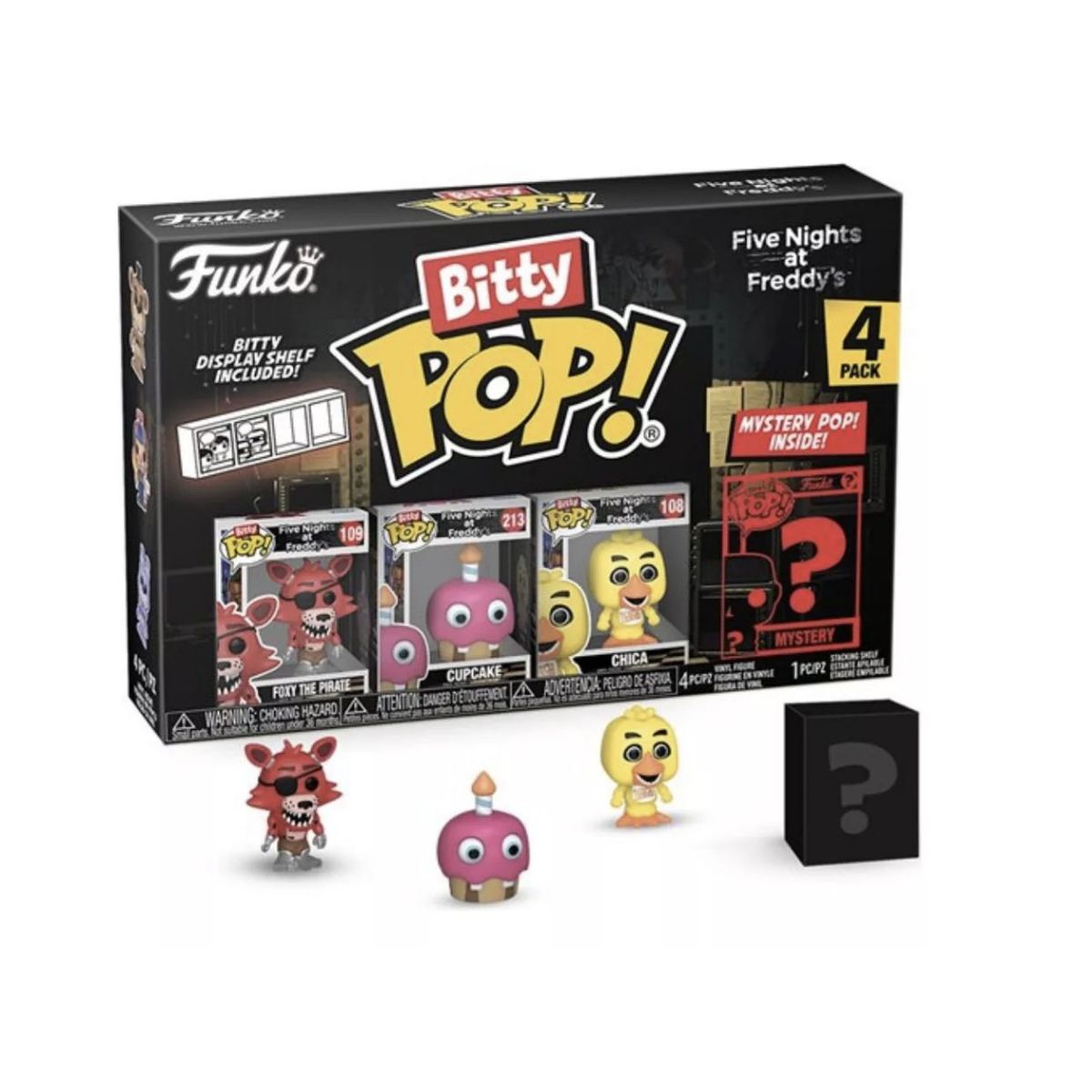 FUNKO - Foxy Pirata Funko Bitty Pop Mini 4pack Five Nights At Freddy