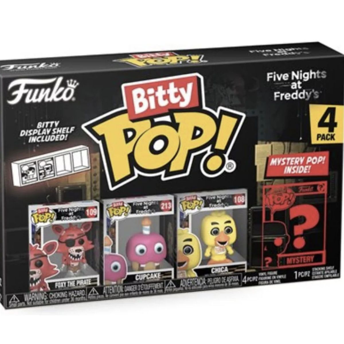 FUNKO - Foxy Pirata Funko Bitty Pop Mini 4pack Five Nights At Freddy