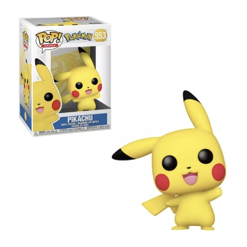 FUNKO - Pikachu Funko Pop 553 Pokemon Original