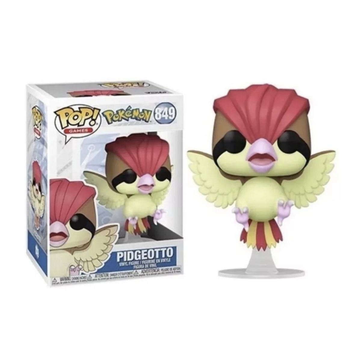 FUNKO - Pidgeotto Funko Pop 849 Pokemon Original