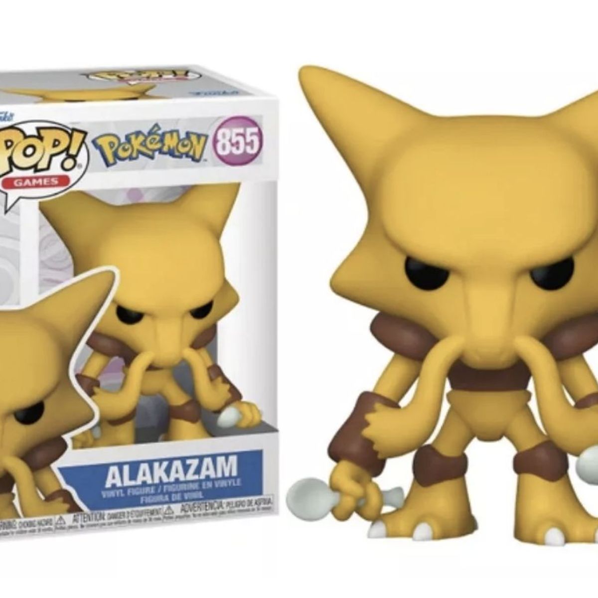 FUNKO - Alakazam Funko Pop 855 Pokemon Original