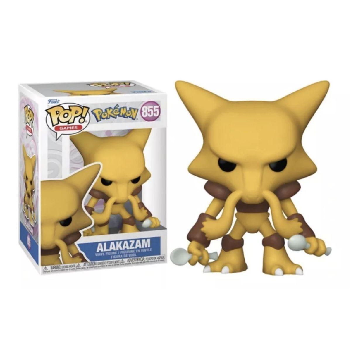 FUNKO - Alakazam Funko Pop 855 Pokemon Original