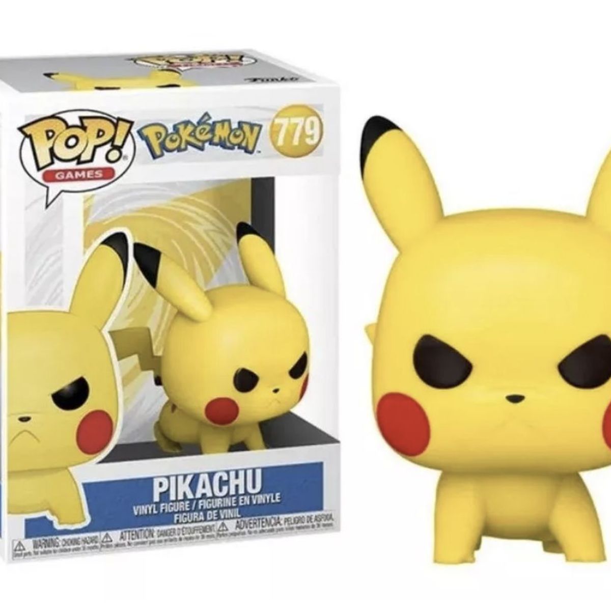 FUNKO - Pikachu ataque Funko Pop 779 Pokemon Original