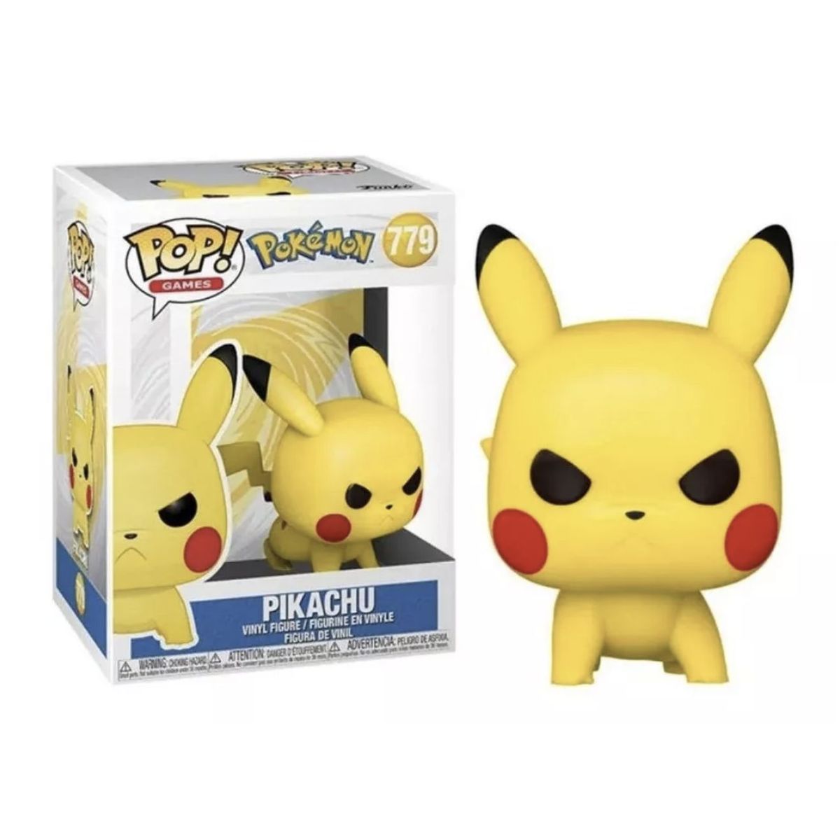 FUNKO - Pikachu ataque Funko Pop 779 Pokemon Original