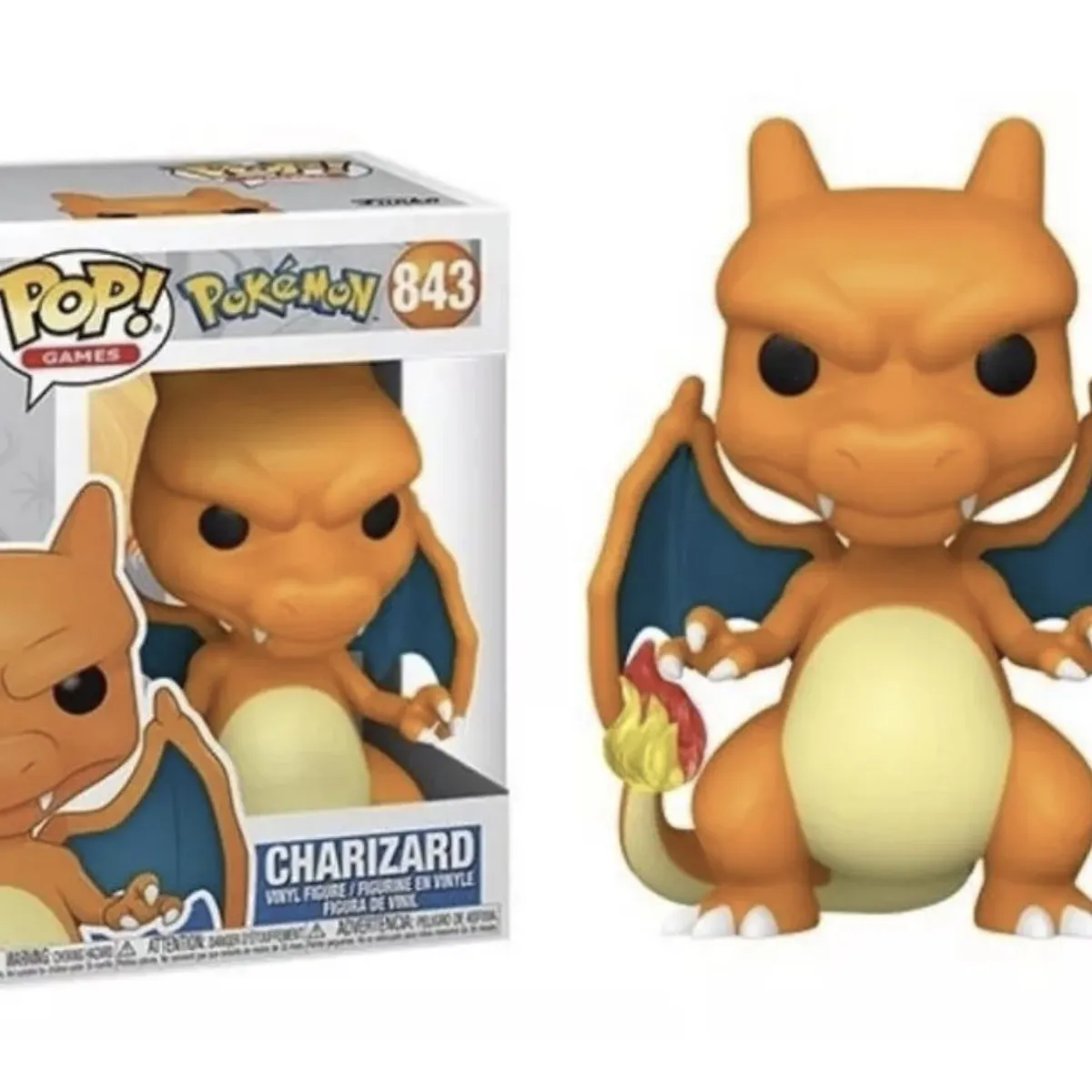 FUNKO - Charizard Funko Pop 843 Pokemon Original