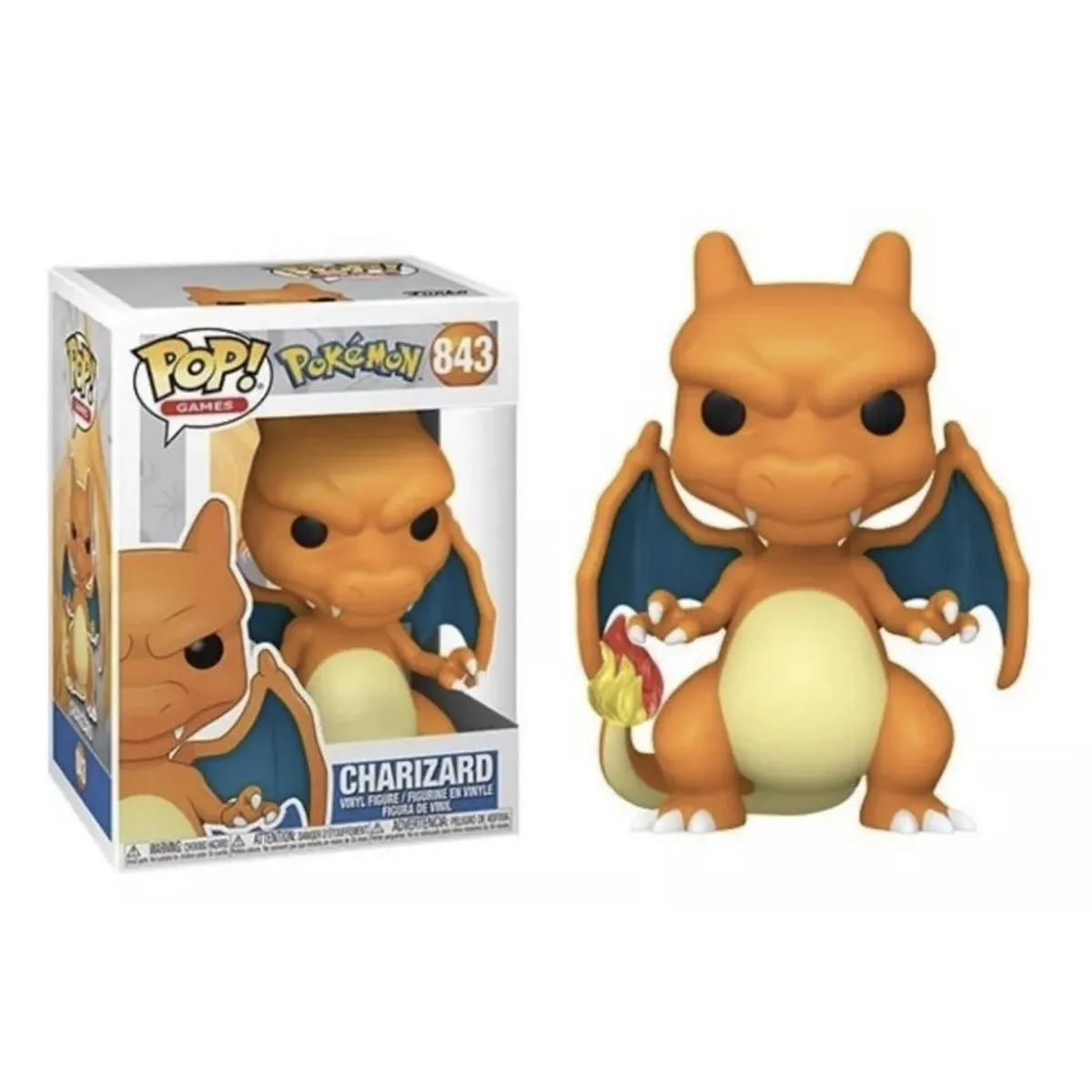 FUNKO - Charizard Funko Pop 843 Pokemon Original