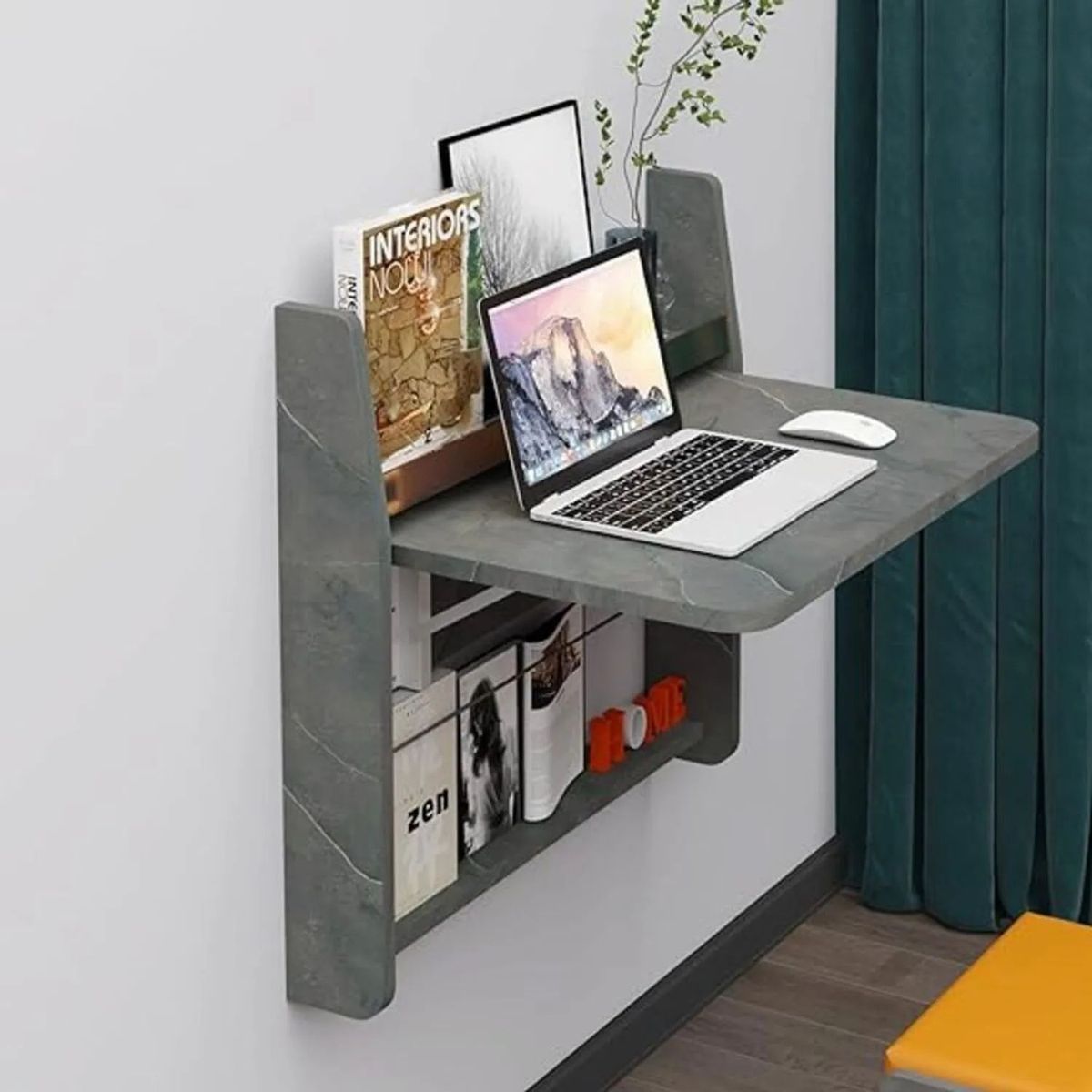 TU MESITA - ESCRITORIO FLOTANTE MIRKO MODERNO AHORRA ESPACIO TU MESITA