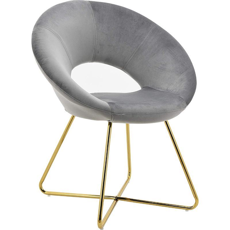 CENTRAL DECCO - BUTACA AIDEN GRIS CLARO