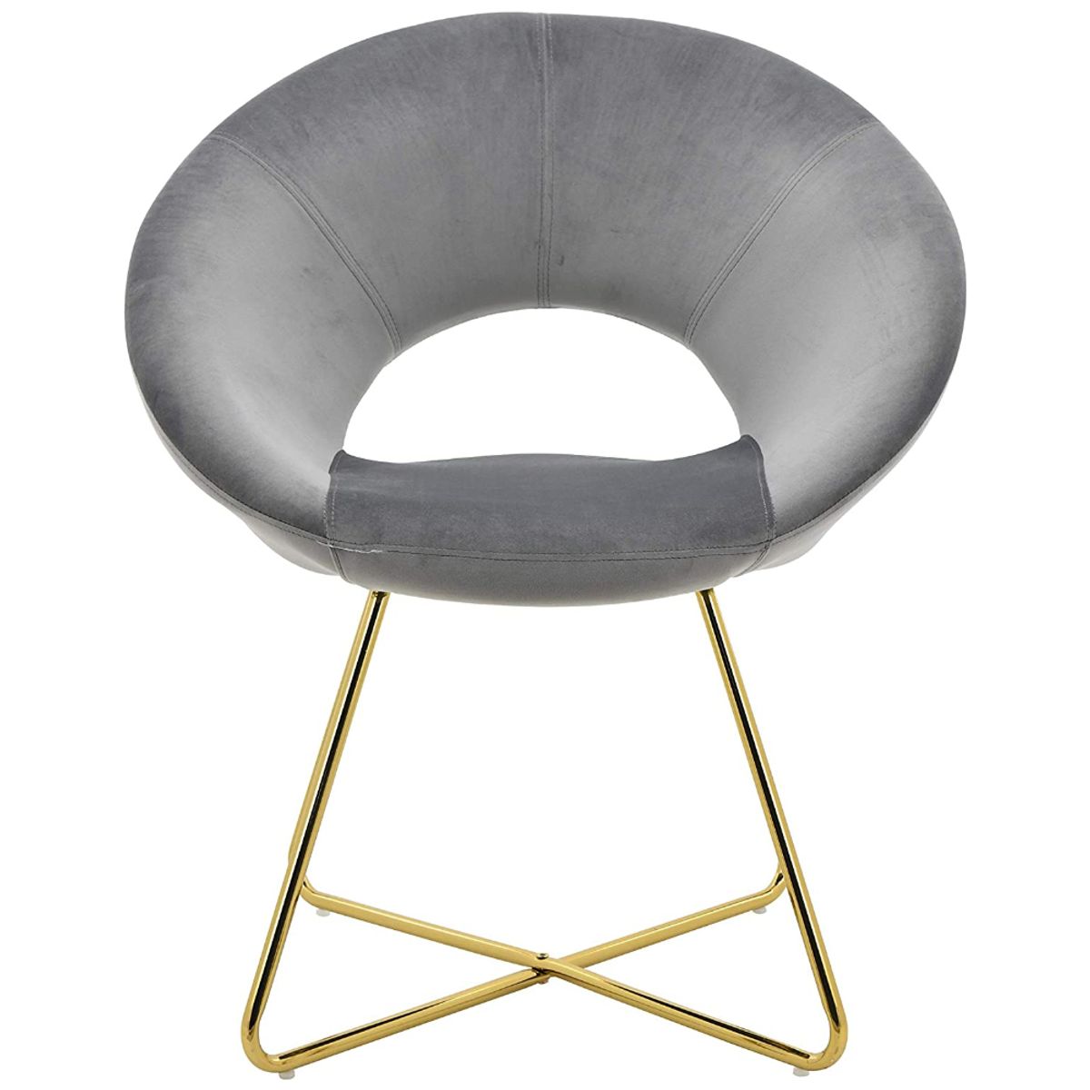 CENTRAL DECCO - BUTACA AIDEN GRIS CLARO