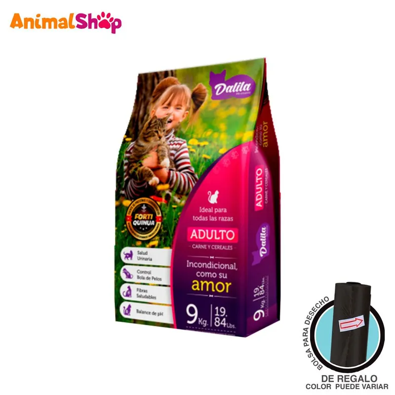 GENERICO - Comida Para Gato Adulto Dalila 9 Kg