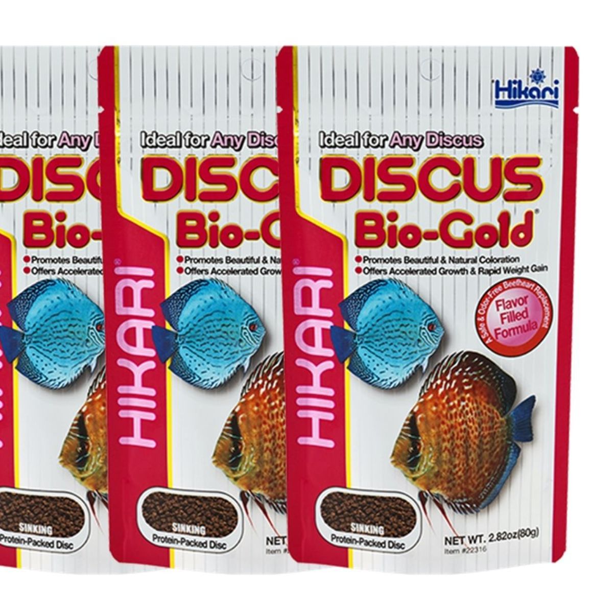 GENERICO - PACK HIKARI DISCUS BIO GOLD