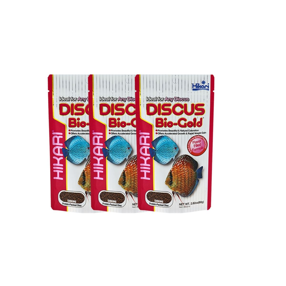 GENERICO - PACK HIKARI DISCUS BIO GOLD