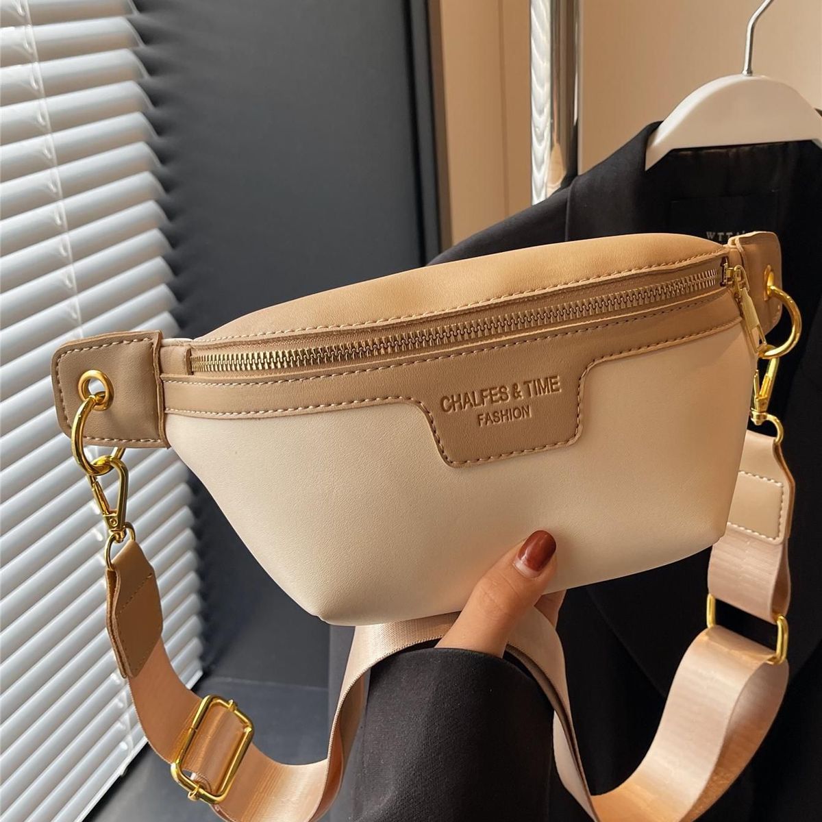 VATYERTY - De moda cremallera Bolso de hombro