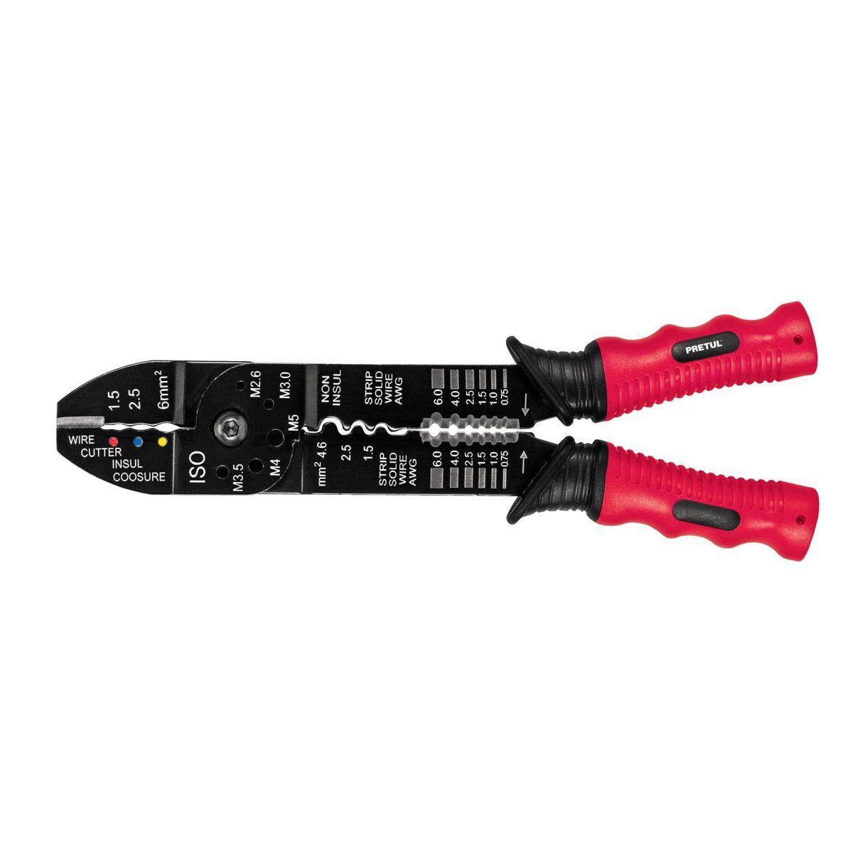 PRETUL - Alicate Electricista pelacables 9" Pretul 22710