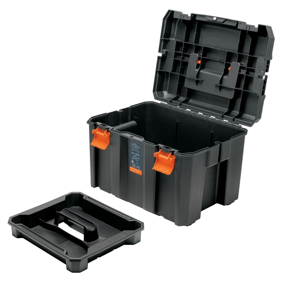 TRUPER - Cajuela para moto capacidad 30kg Maleta para moto Truper