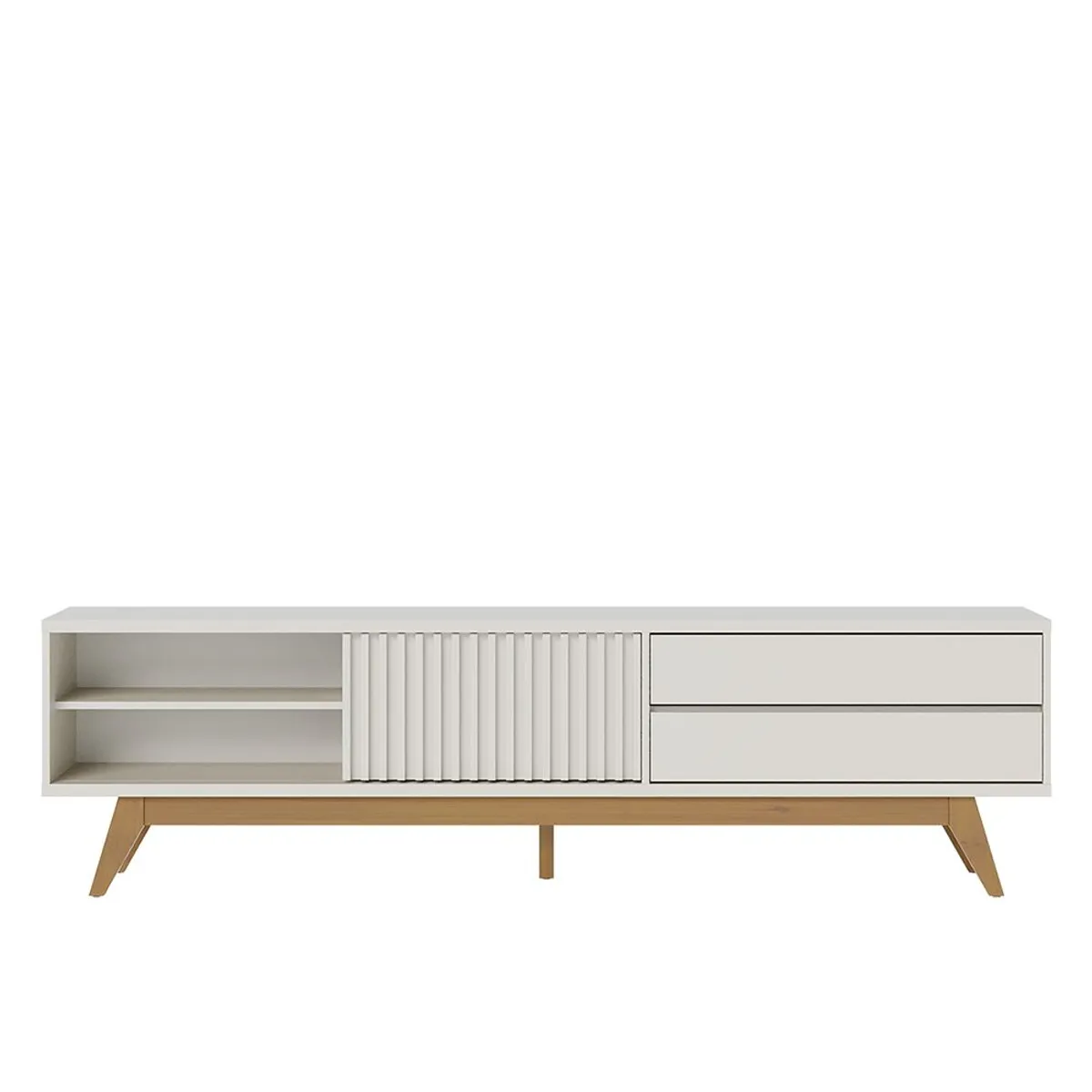 PAZART MUEBLES - MESA DE TV JANEIRO OFF WHITE 75