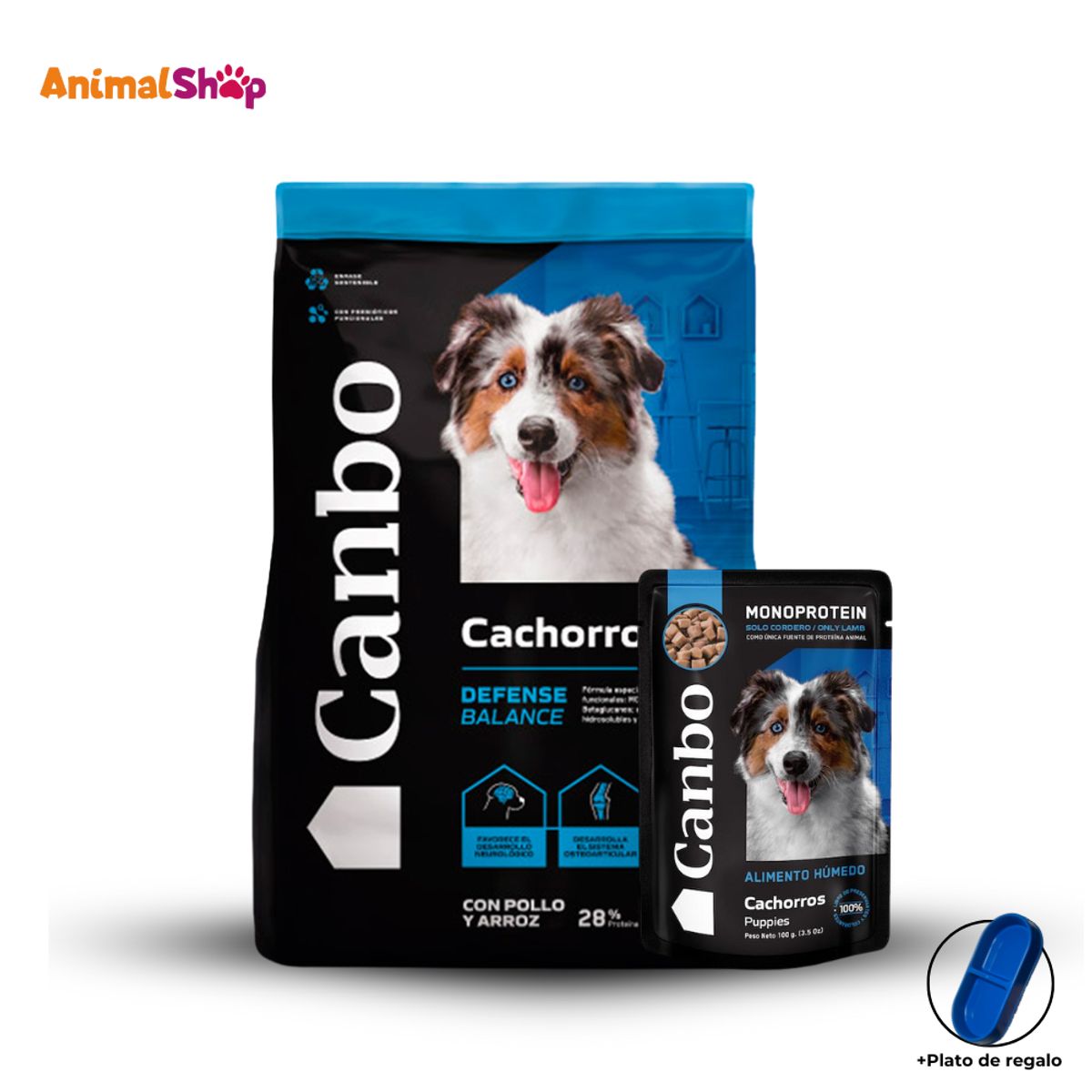 CANBO - Comida Perro Canbo Balance Cachorro Mediana Grande Pollo 15K + Regalos