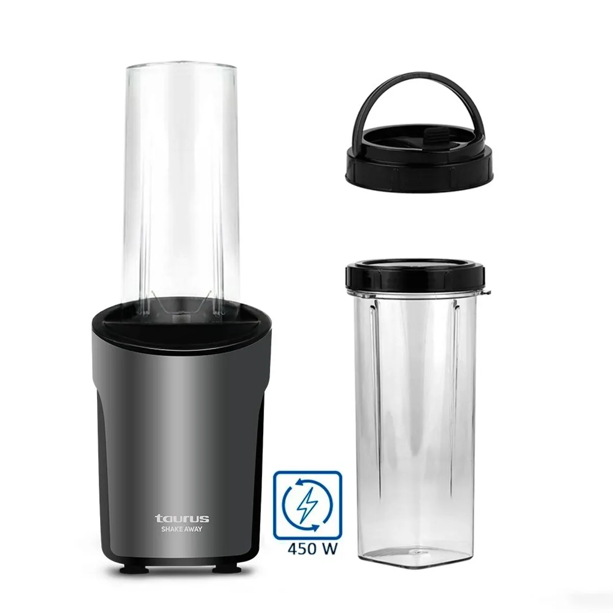 TAURUS - Mini Licuadora Personal 450 W Shake Away 2.0