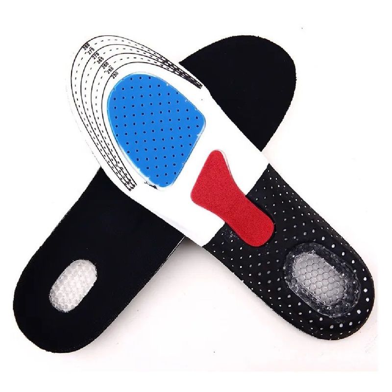 GENERICO - Plantilla Deportiva Ortopédica con Gel en Talón - TALLA 41-44