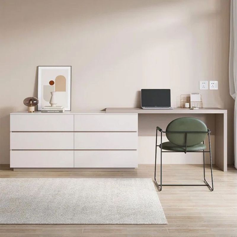 TU MESITA - Escritorio mas Cómoda Expandible Paris 6 cajones TU MESITA