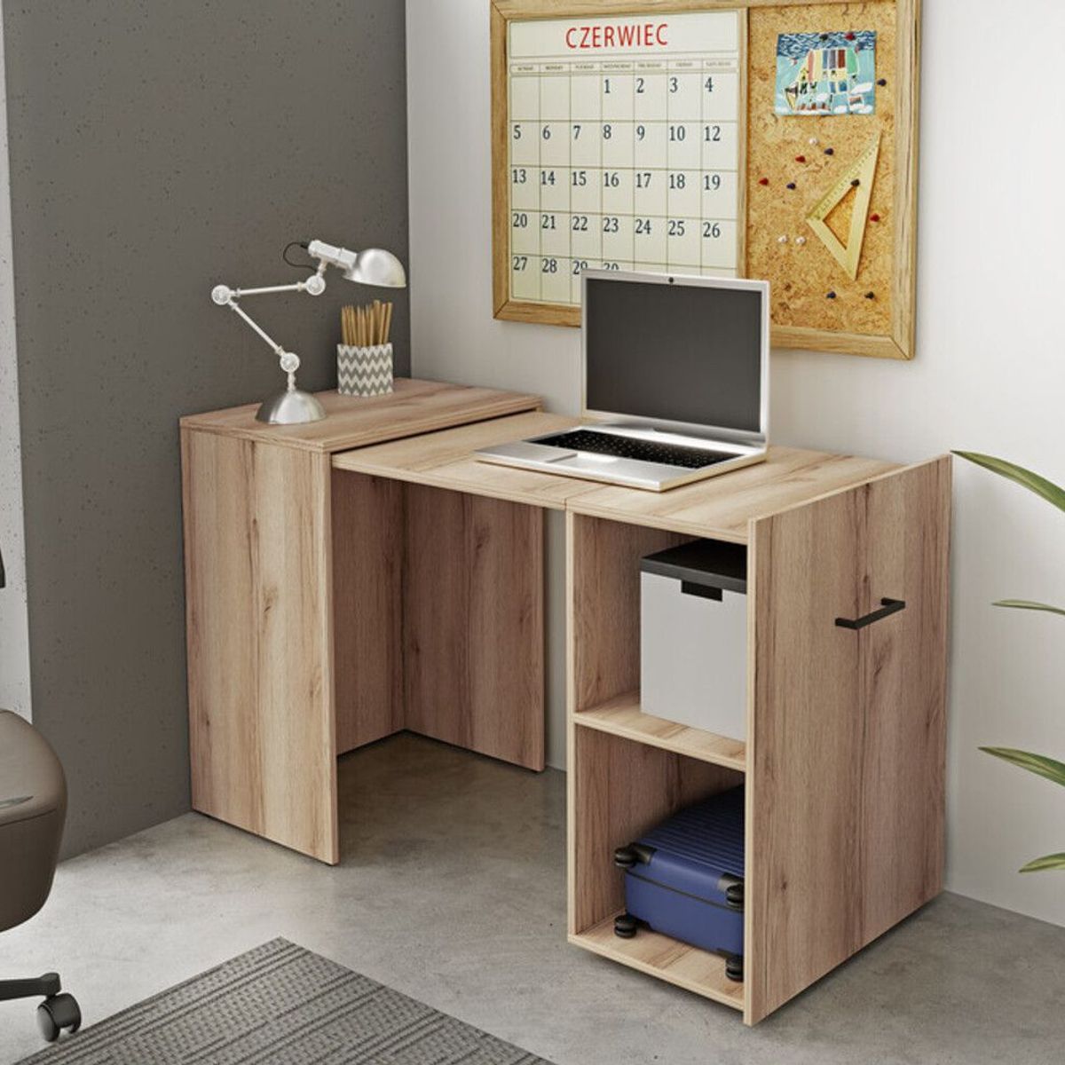 TU MESITA - Escritorio Extraible Pipol color Duna TU MESITA