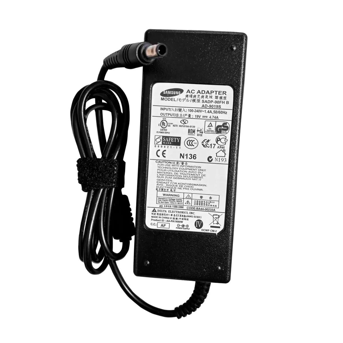 GENERICO - CARGADOR GENERICO LAPTOP SAMSUNG 19V 4.74A P/N: SADP-90FH/B AD-9019S