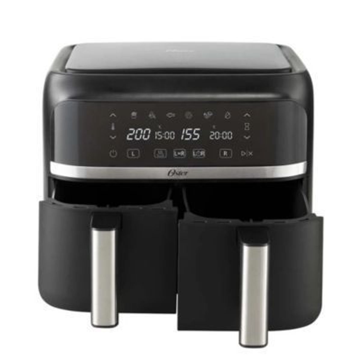 OSTER - FREIDORA DE AIRE OSTER CKSTAF7MCDDF DUAL 7.6 LITROS 1600 WATTS