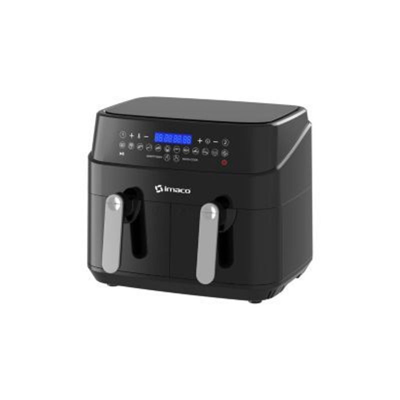 IMACO - Freidora Imaco Digital Doble Canastilla AFD4516 9lts - Negro