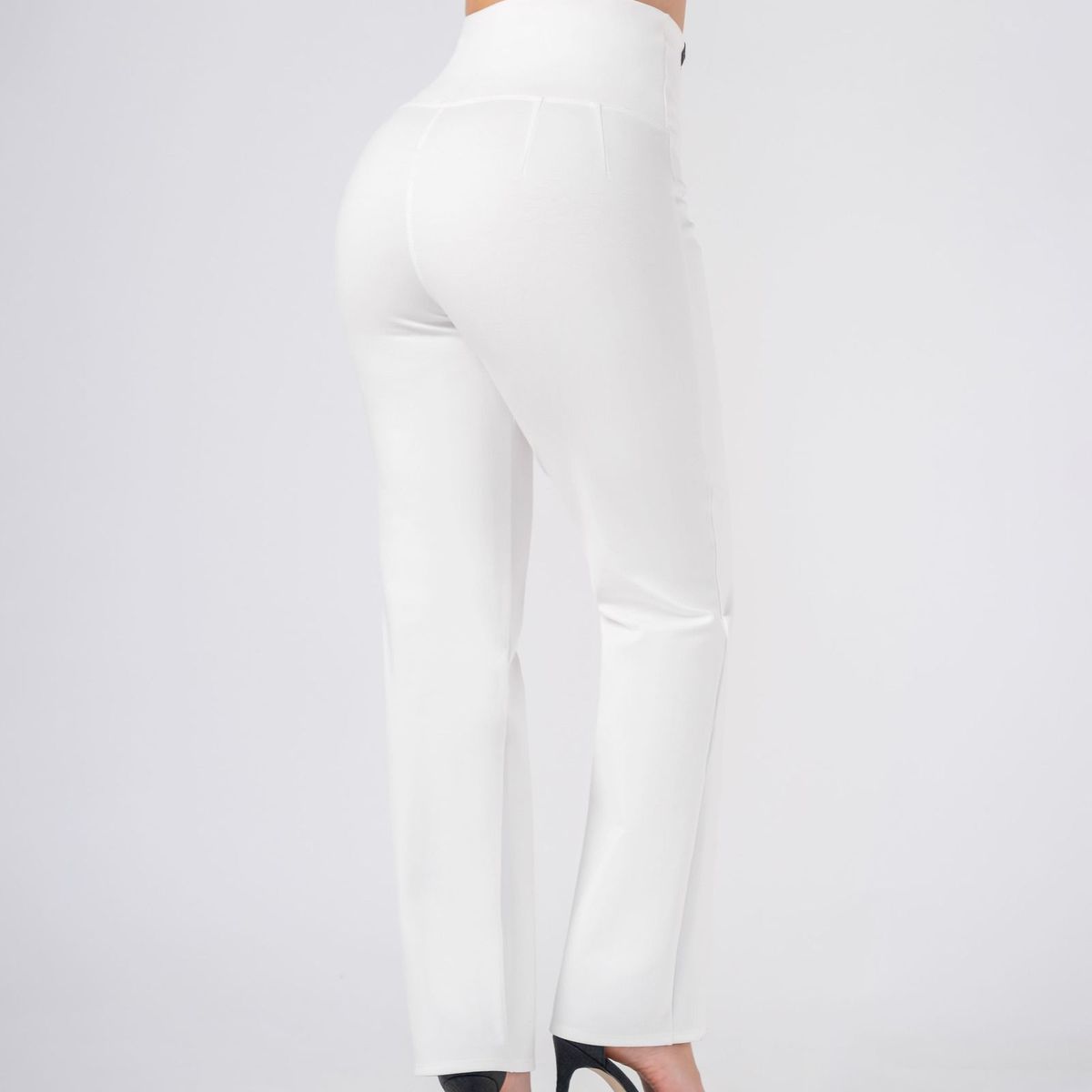 ALYNN - Pantalón fajero ejecutivo Blanco Hueso