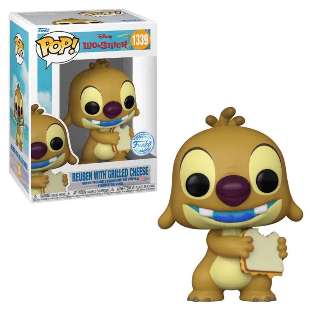 FUNKO - STITCH DISNEY FUNKO POP REUBEN WITH CHEESE 1339