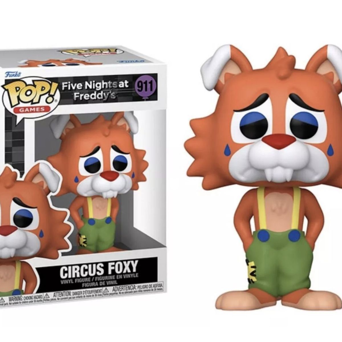 FUNKO - Circus Foxy Funko Pop 911 Five Nights At Freddys Original