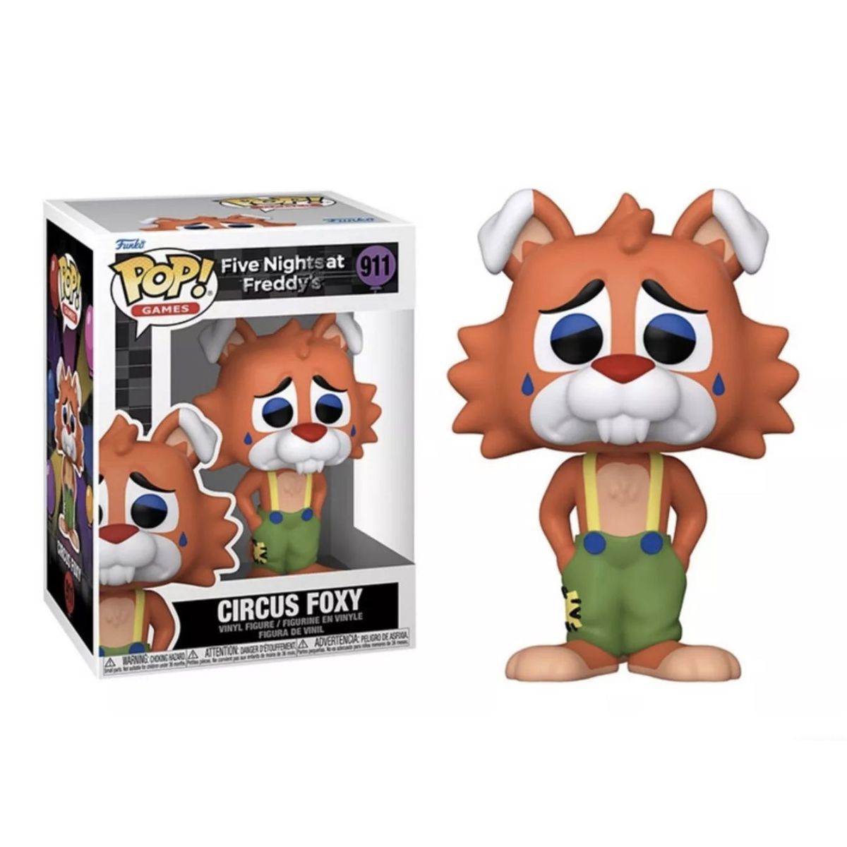 FUNKO - Circus Foxy Funko Pop 911 Five Nights At Freddys Original