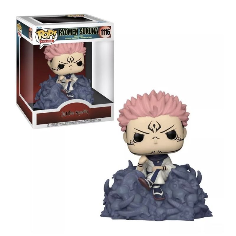 FUNKO - Sukuna En Trono Funko Pop 1116 Jujutsu Kaisen 6 Pulgadas