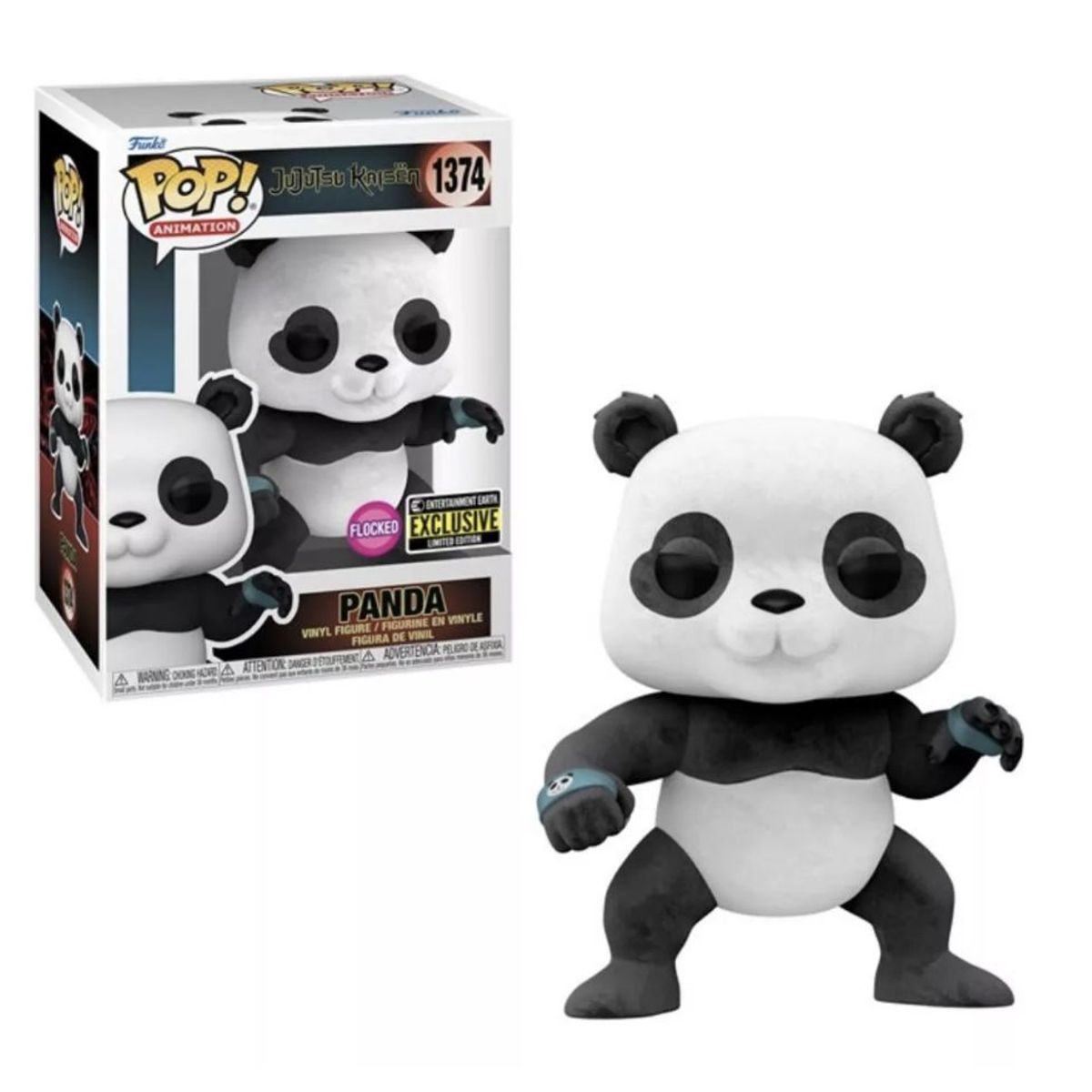 FUNKO - Panda Flocked Funko Pop 1374 Jujutsu Kaisen Exclusivo