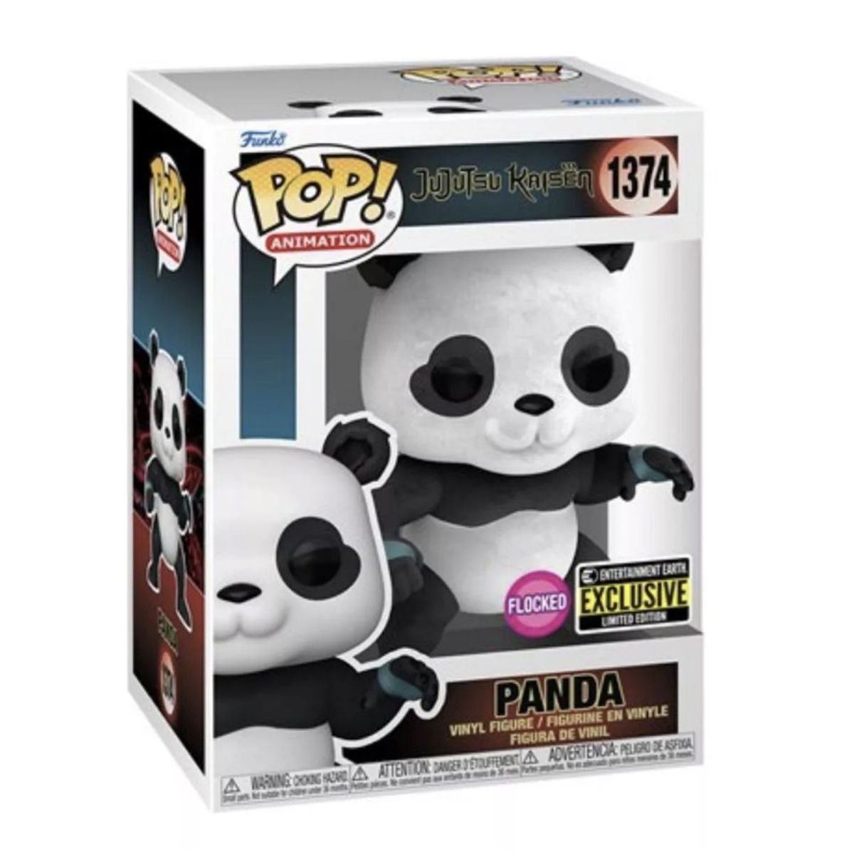 FUNKO - Panda Flocked Funko Pop 1374 Jujutsu Kaisen Exclusivo
