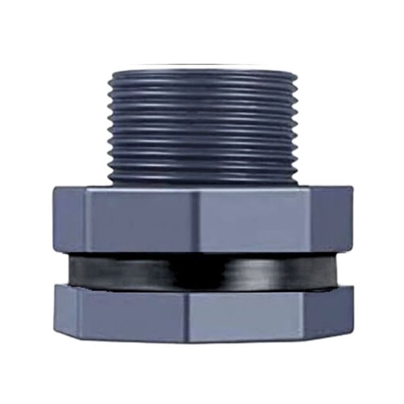 HYDRO - Adaptador de Tanque Brida para Tanque PVC 1/2 "  RH - Hydroall Peru