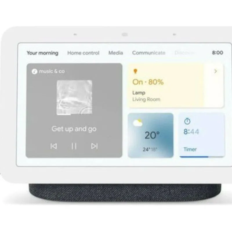 GOOGLE - Google Nest Hub 2da Gen + Foco Inteligente Smart