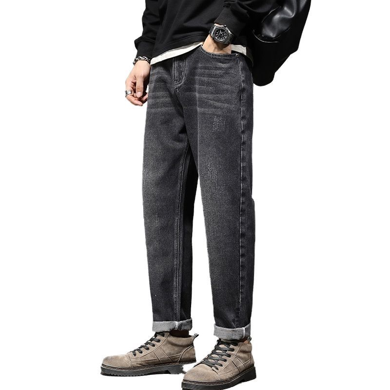 BLWOENS - Pantalones largos para hombres -Negro