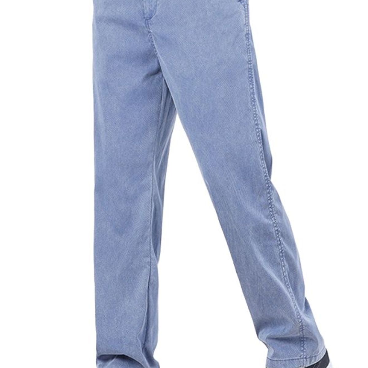 BLWOENS - Pantalones largos para hombres -Azul