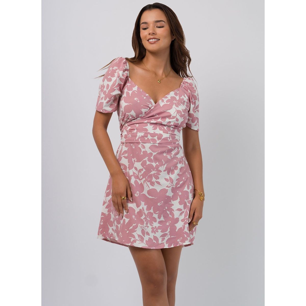 DOLCATTA - Vestido Envolvente Eternity - Rose Color - Dolcatta