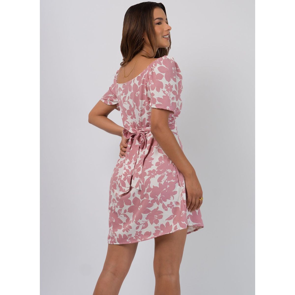 DOLCATTA - Vestido Envolvente Eternity - Rose Color - Dolcatta