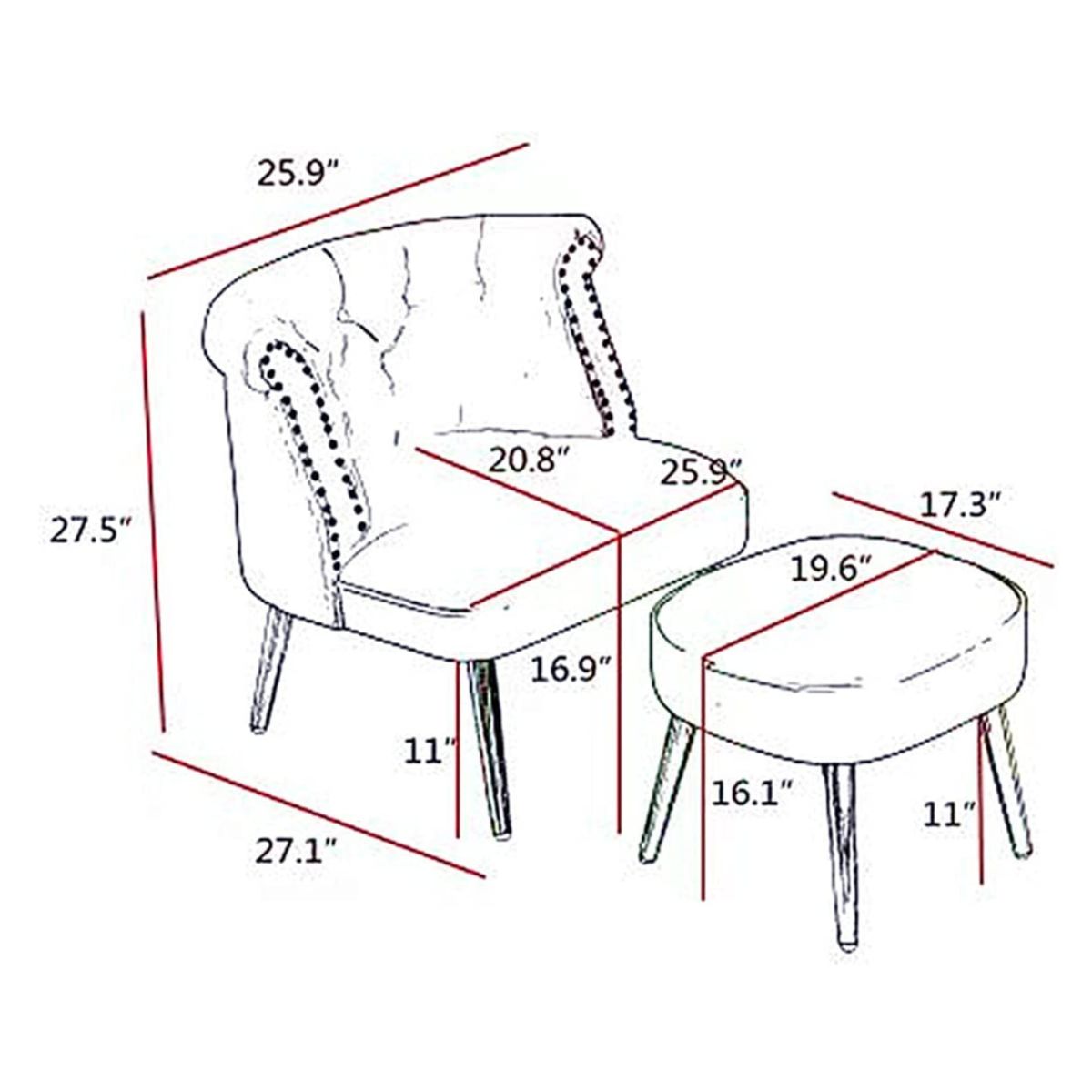 CENTRAL DECCO - SILLON BANQUETA SANTIAGO BLANCO