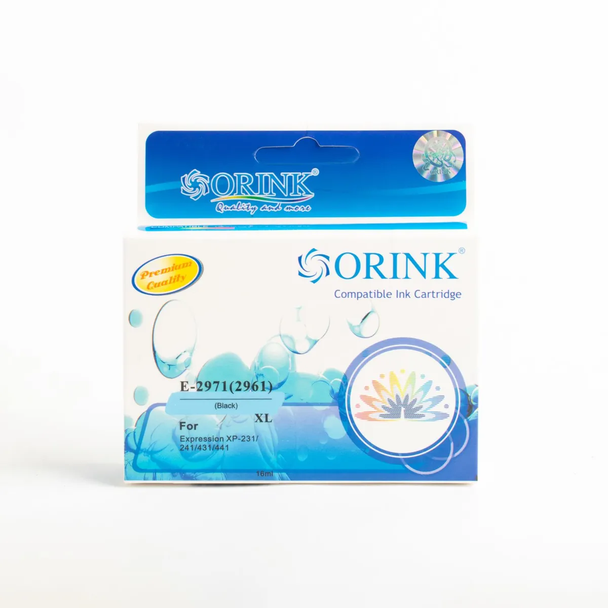 GENERICO - Cartucho de tinta Compatible E 297 1 (296 1) 16 ml Negro  Black