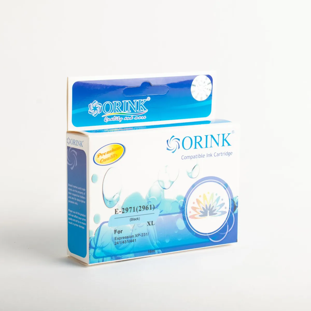 GENERICO - Cartucho de tinta Compatible E 297 1 (296 1) 16 ml Negro  Black