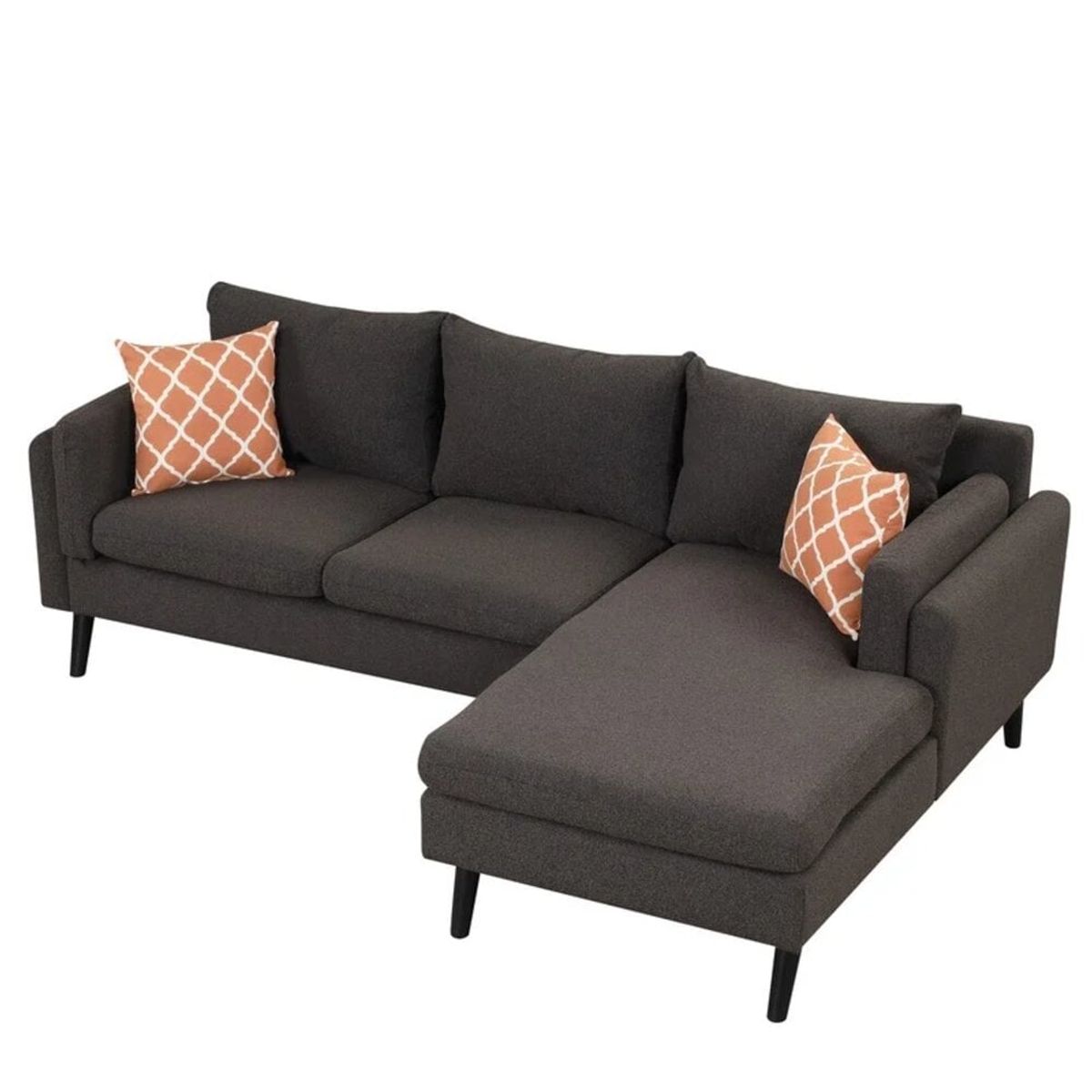 CENTRAL DECCO - SECCIONAL DERECHO SOLIS GRIS OSCURO