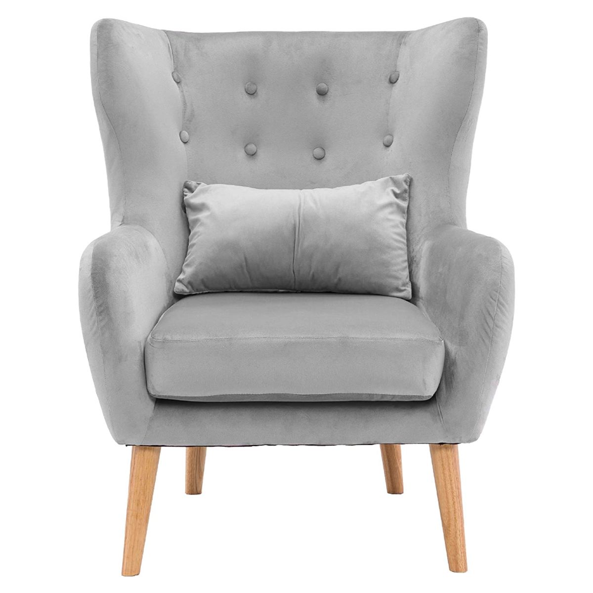 CENTRAL DECCO - BUTACA LUCAS GRIS CLARO