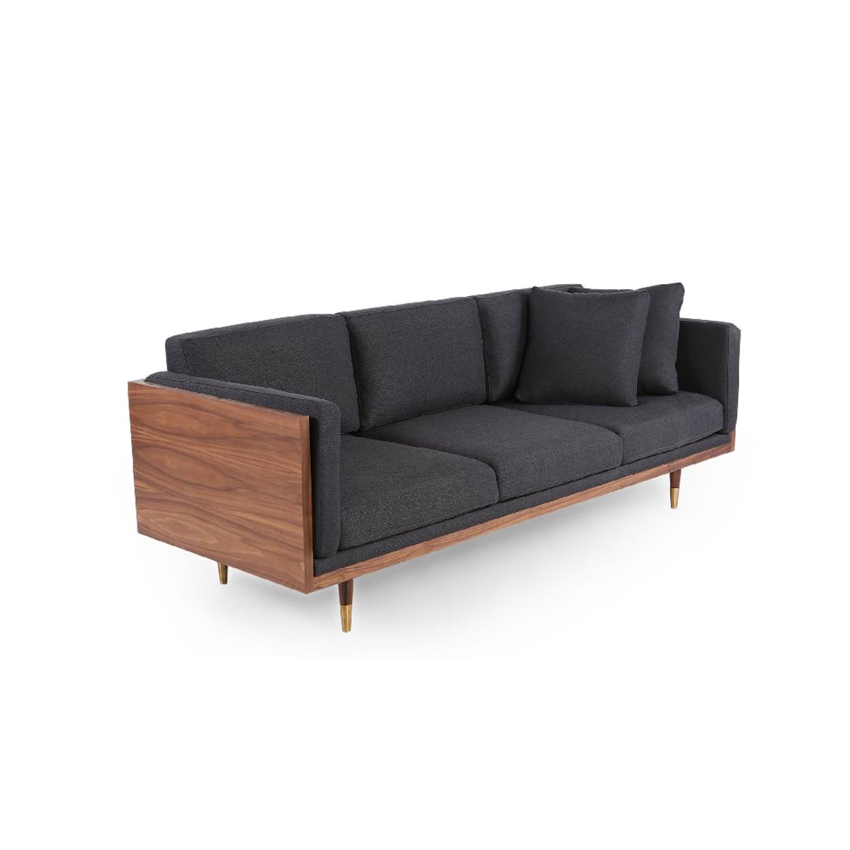 CENTRAL DECCO - SOFA 3 CUERPOS GABRIEL NEGRO