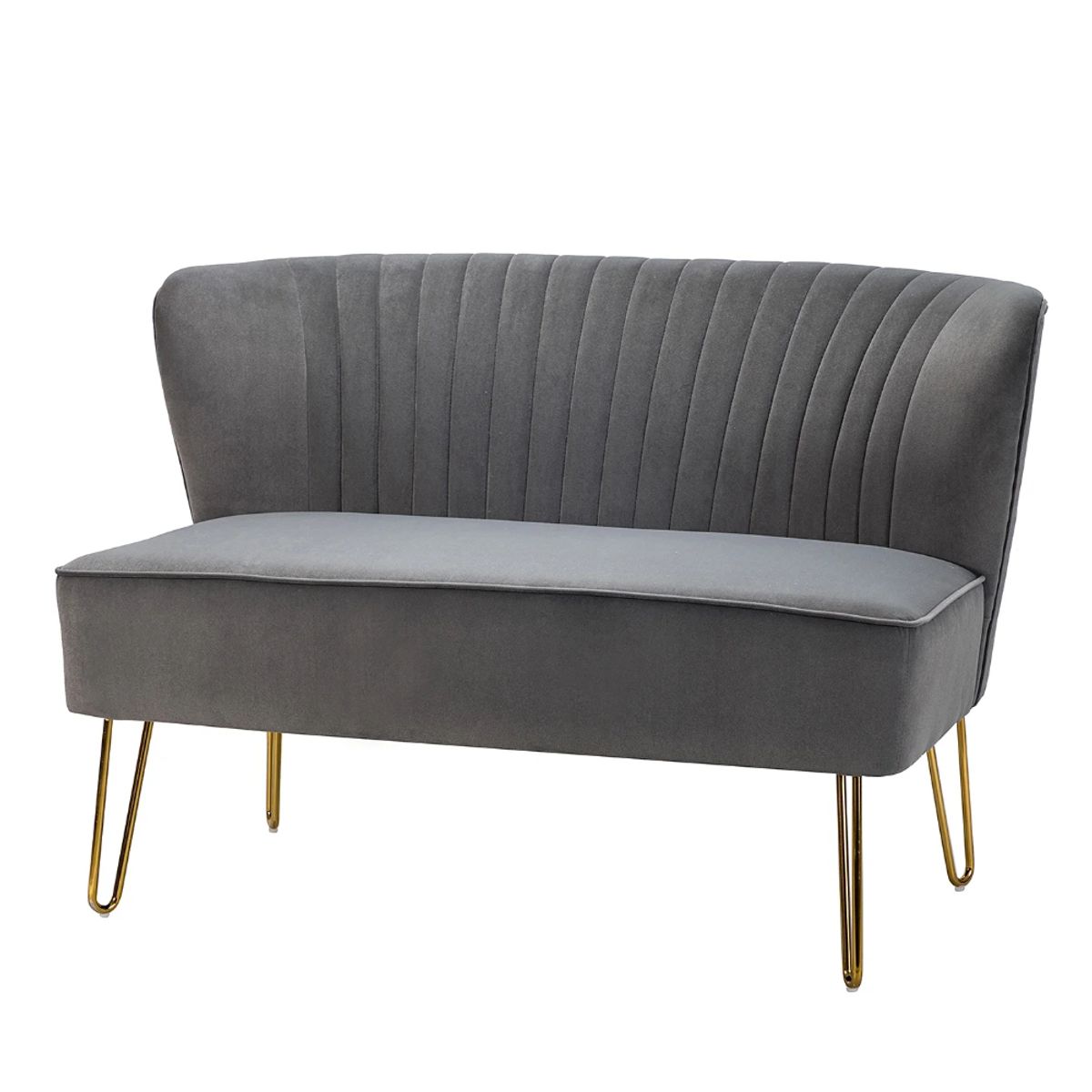 CENTRAL DECCO - SOFA 2 CUERPOS MAURICIO GRIS